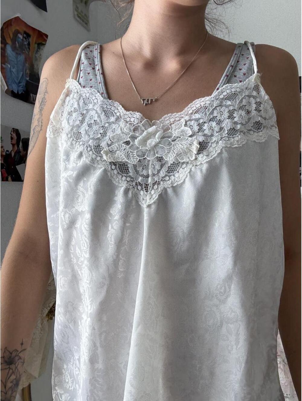 Esquire Women's White Vests-tanks-cami